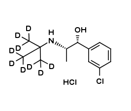 RAC THREO DIHYDRO BUPROPION-D9 HYDROCHLORIDE