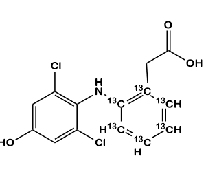 4′-HYDROXY DICLOFENAC 13C6