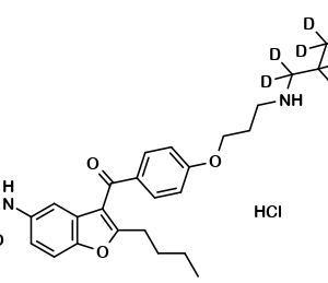 N-DESBUTYL DRONEDARONE D7 HCL