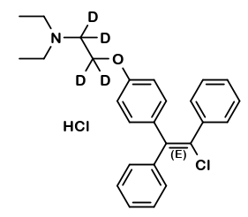 ENCLOMIPHENE D4 HYDROCHLORIDE