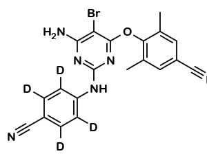 ETRAVIRINE D4