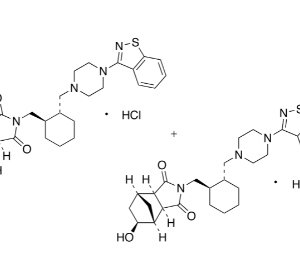 LURASIDONE INACTIVE METABOLITE 14283, 5?/6?-HYDROXY LURASIDONE HYDROCHLORIDE (MIXTURE OF DIASTEREOMERS)