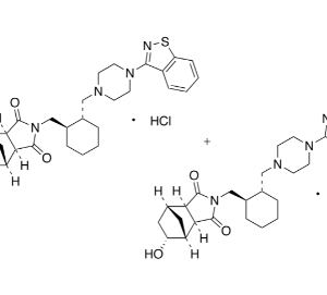 LURASIDONE INACTIVE METABOLITE 14326, 5?/6?-HYDROXY LURASIDONE HYDROCHLORIDE (MIXTURE OF DIASTEREOMERS)