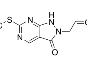 2-ALLYL-6-(METHYLTHIO)-1H-PYRAZOLO[3,4-D]PYRIMIDIN-3(2H)-ONE(MK-1775????