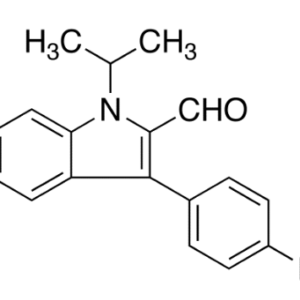 3-(4-FLUOROPHENYL)-1-ISOPROPYLINDOLE-2-CARBALDEHYDE