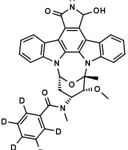 3-HYDROXY MIDOSTAURIN D5