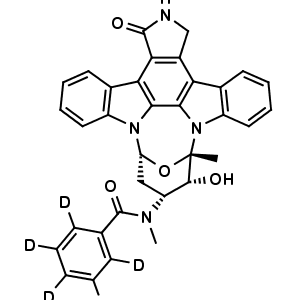 O-DESMETHYL MIDOSTAURIN D5