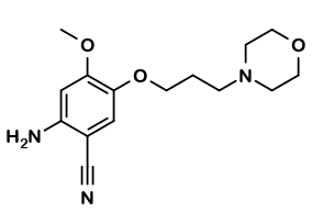 2-AMINO-4-METHOXY-5-(3-MORPHOLINOPROPOXY)BENZONITRILE