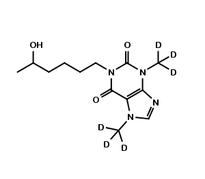 PENTOXIFYLLINE M1 METABOLITE D6