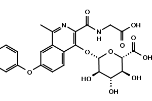 ROXADUSTAT-O-GLUCURONIDE