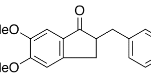 5,6-DIMETHOXY-2-(4-PYRIDYLMETHYL)-1-INDANONE